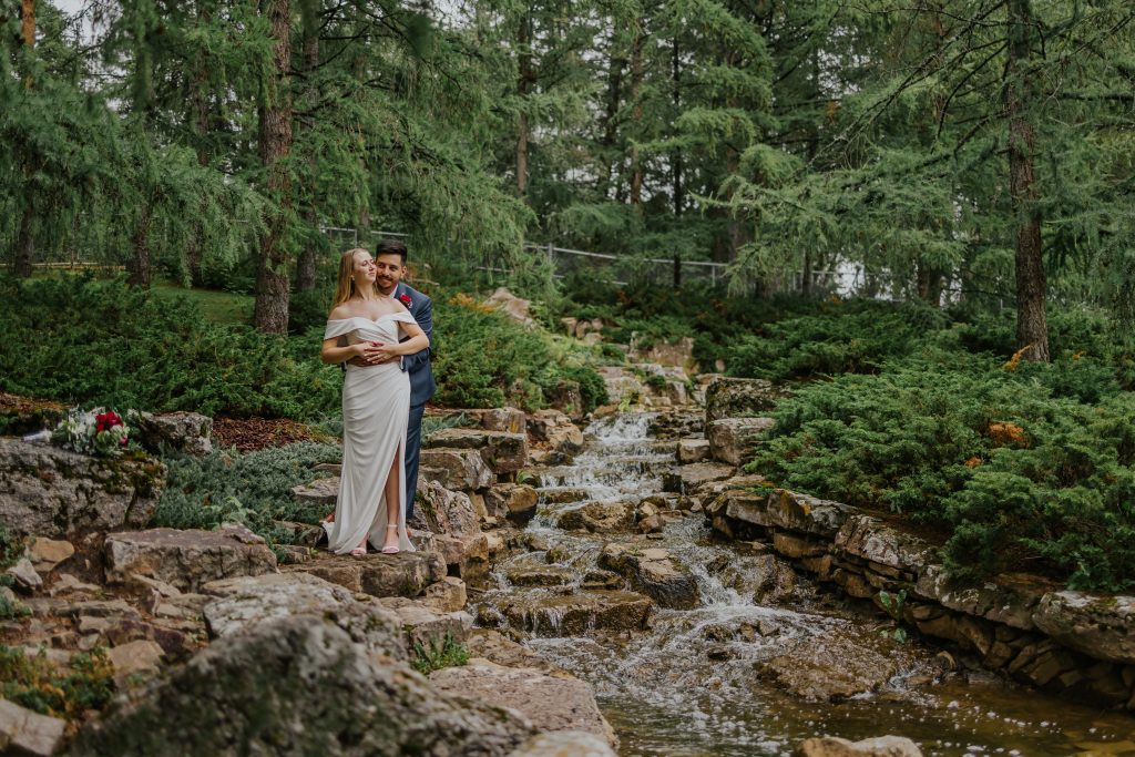 Demon botanical garden Edmonton Wedding