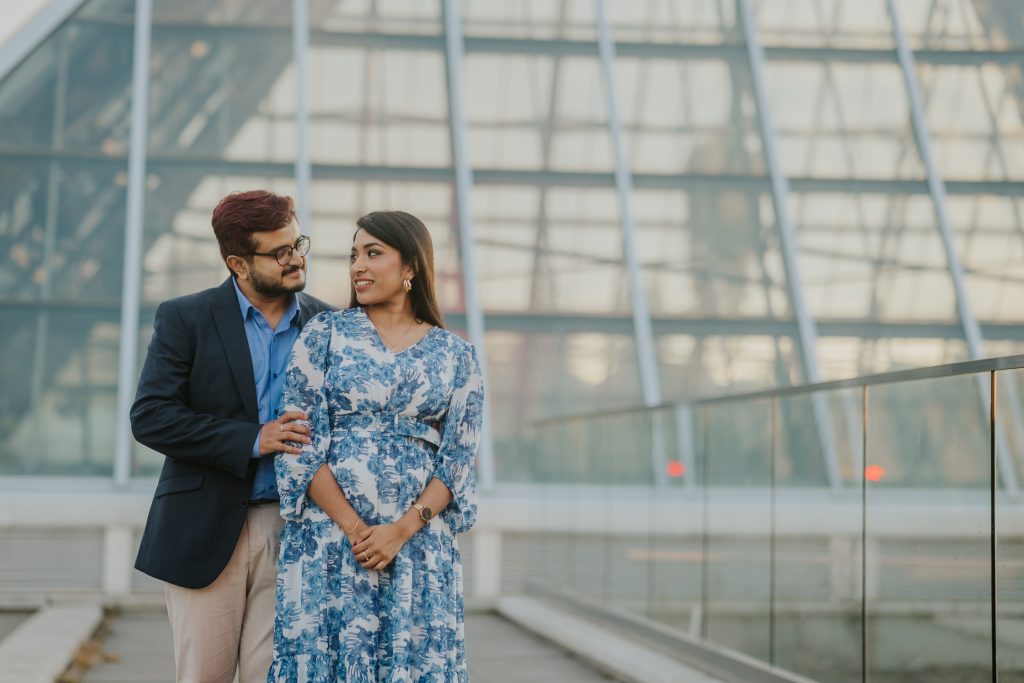 Muttart Engagement Session of arun and roshni....