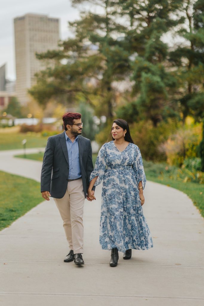 Muttart Engagement Session of arun and roshni....