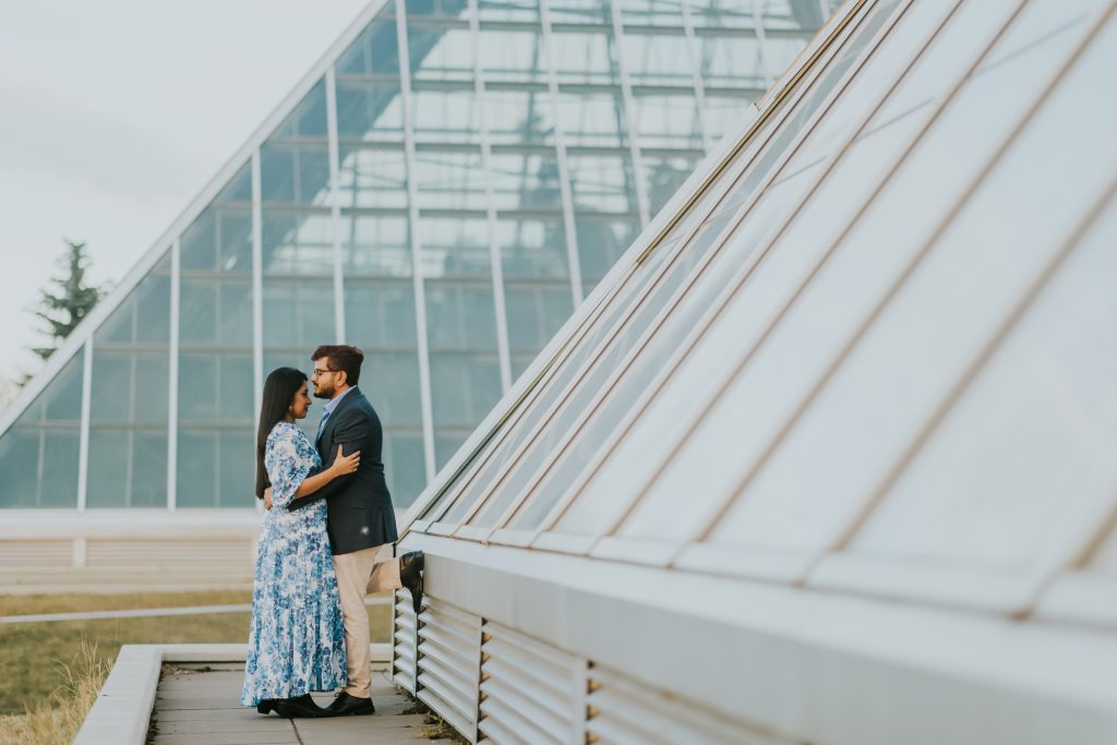 Muttart Engagement Session of arun and roshni....