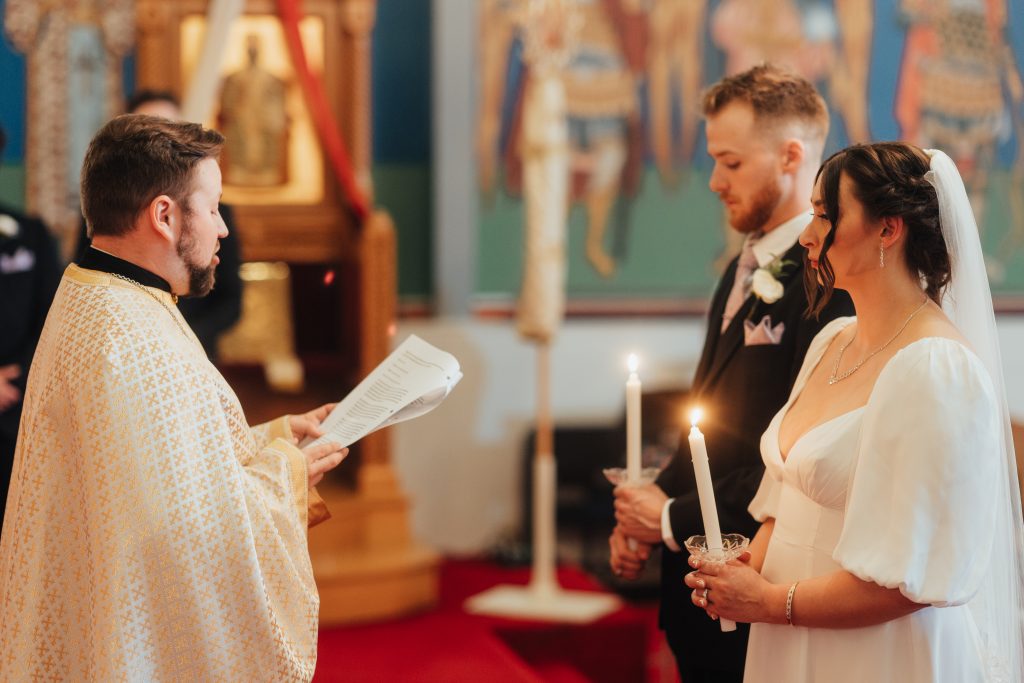 Wedding at St. George’s Greek Orthodox Church, Edmonton