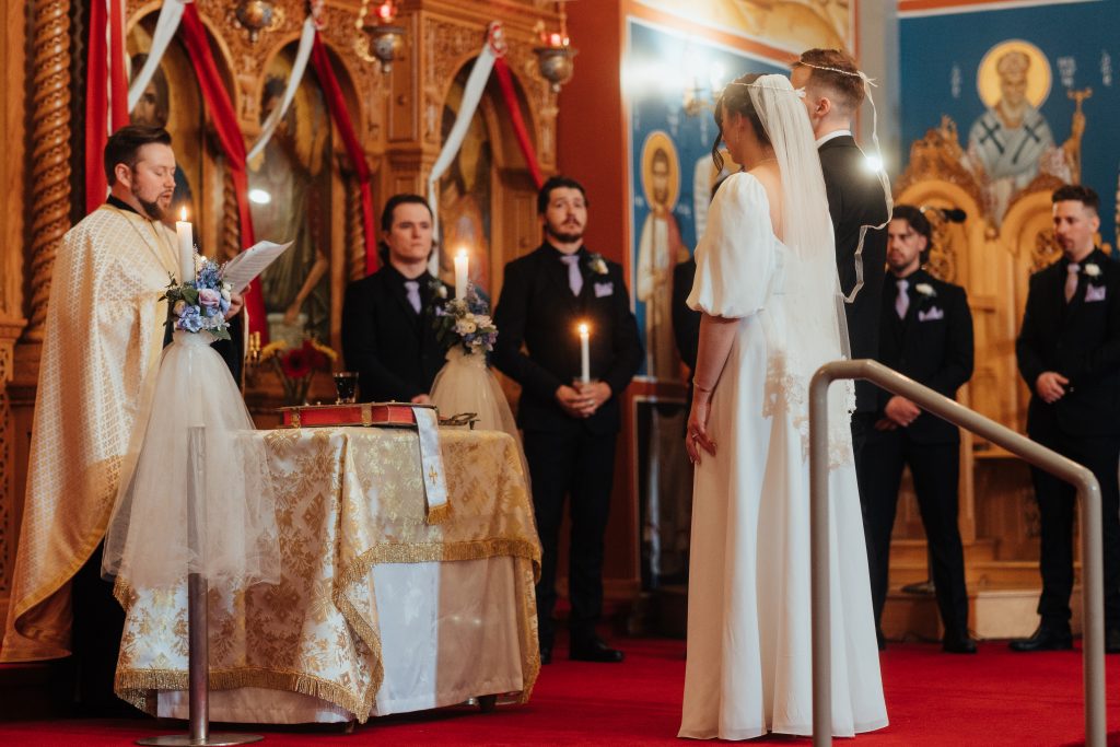 Wedding at St. George’s Greek Orthodox Church, Edmonton