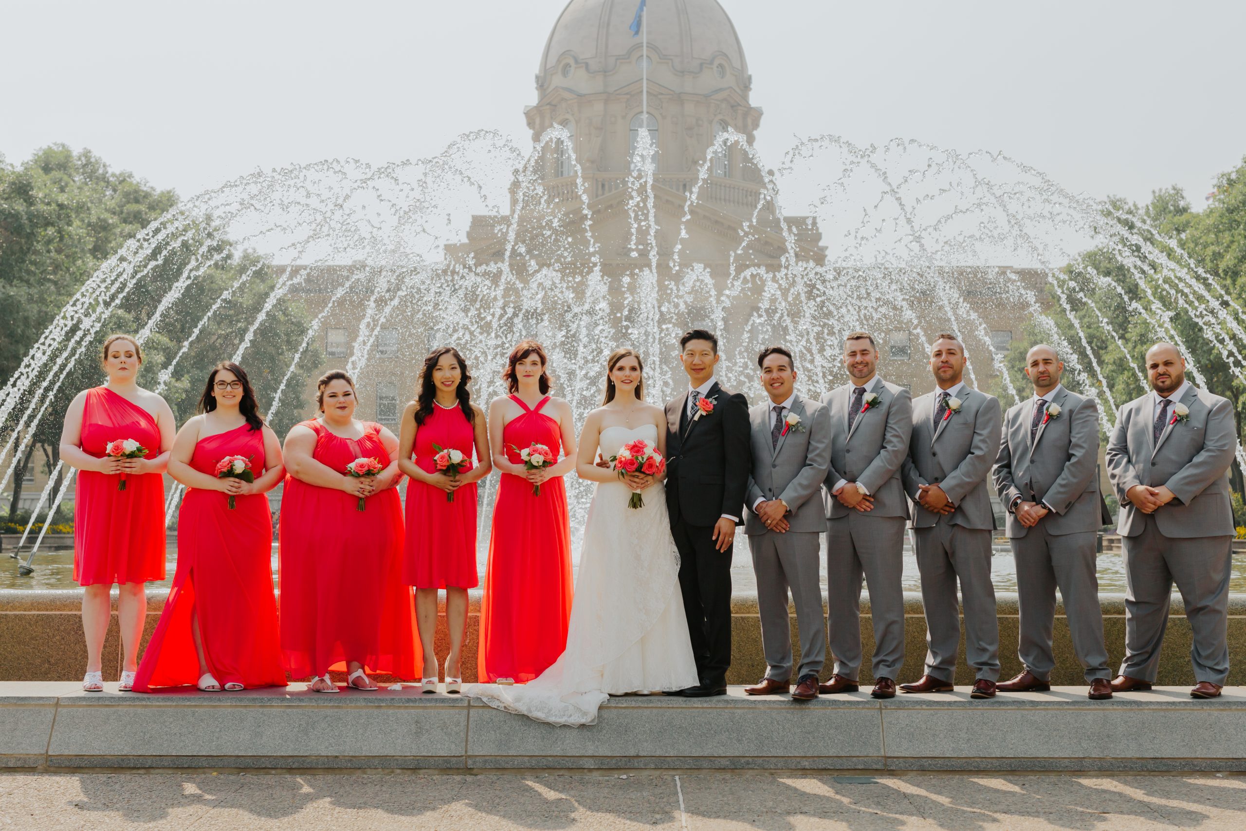 Alberta Legisleture Ground Wedding