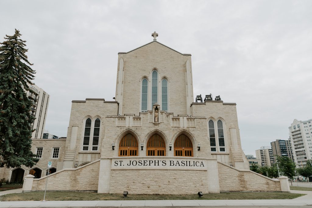 Wedding at St. Joseph's Basilica