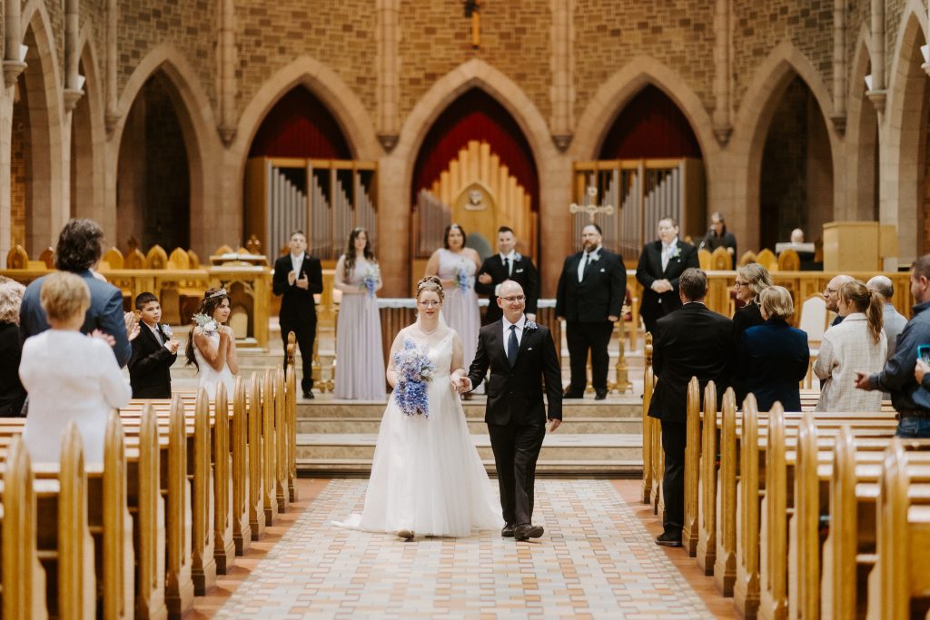 Wedding at St. Joseph's Basilica