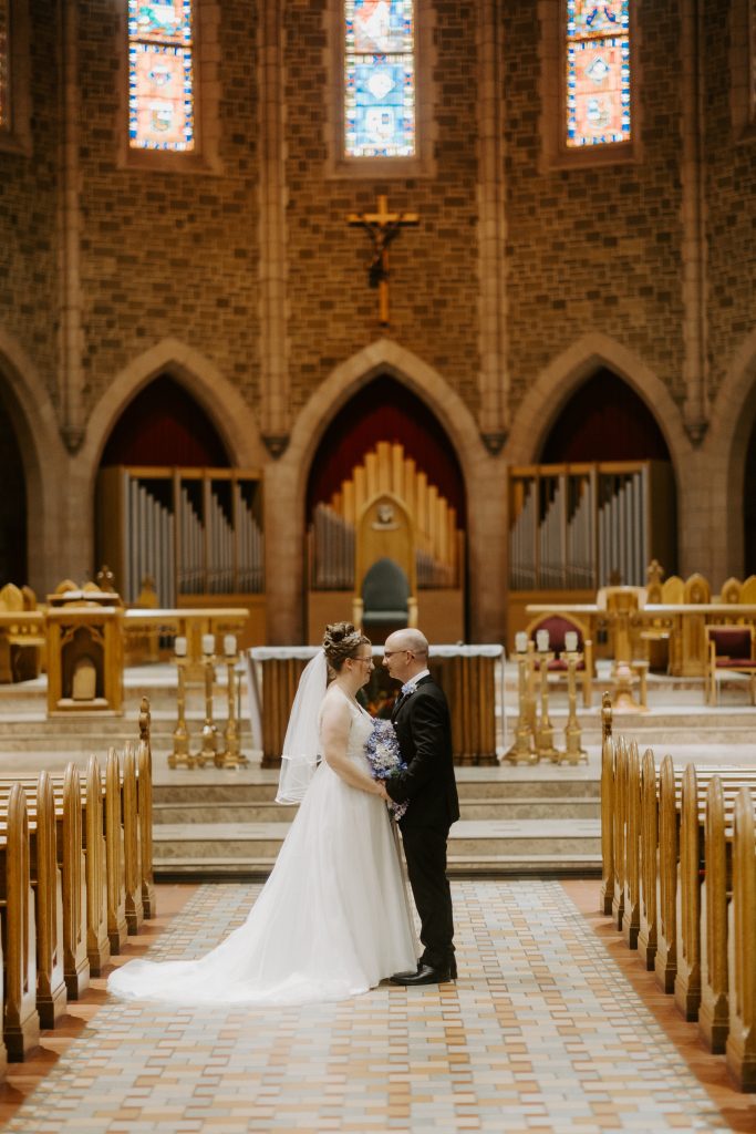 Wedding at St. Joseph's Basilica