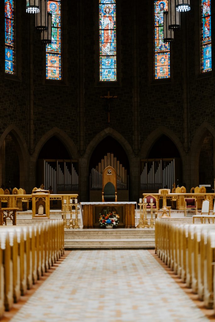 Wedding at St. Joseph's Basilica