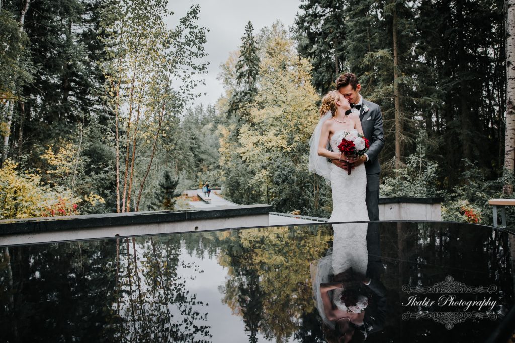 Fall Wedding at Devonian Botanical Garden