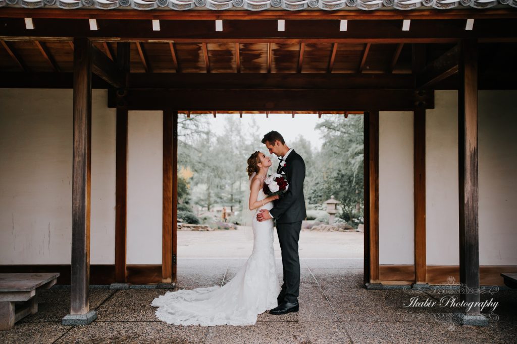 Fall Wedding at Devonian Botanical Garden