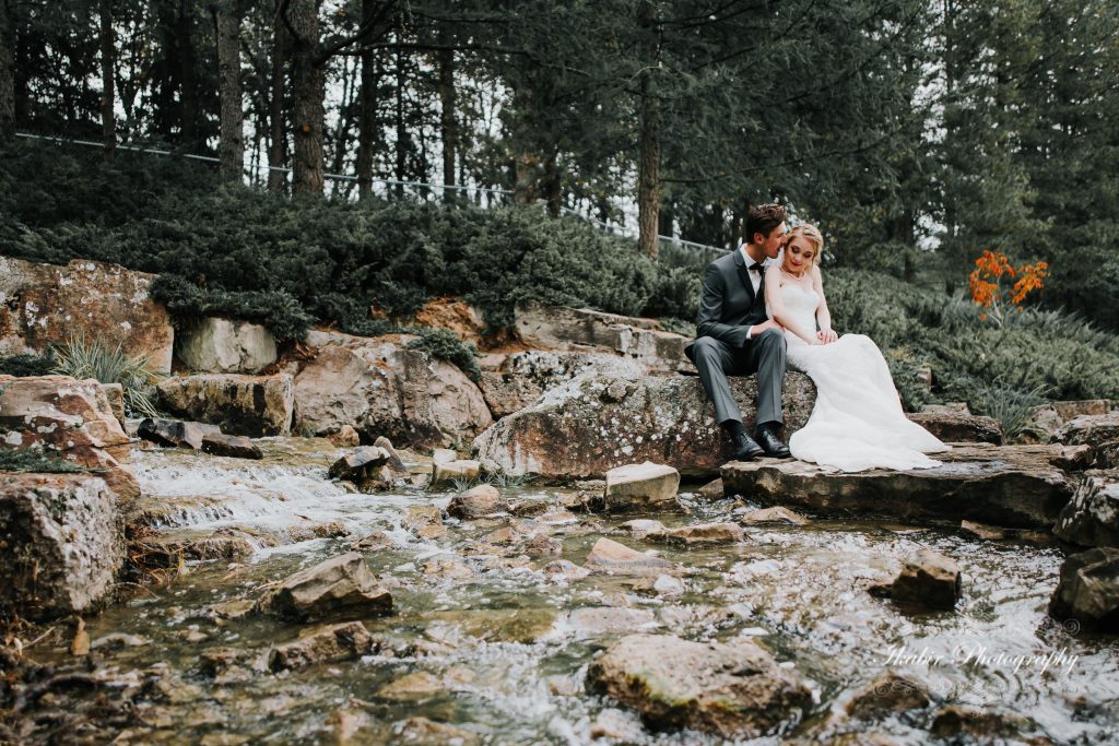 Fall Wedding at Devonian Botanical Garden