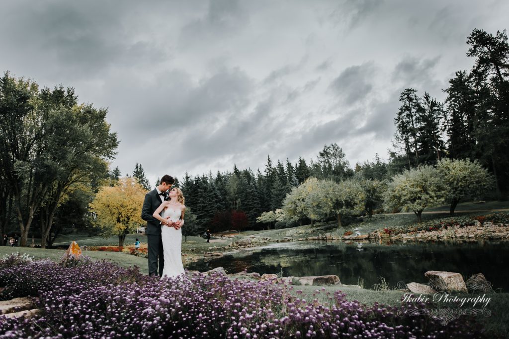 Fall Wedding at Devonian Botanical Garden